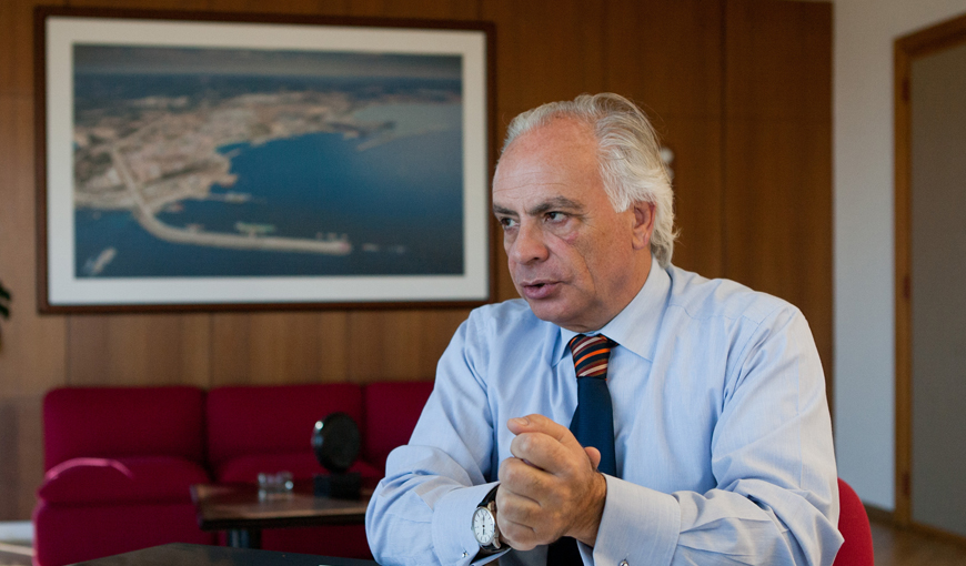 Joao Franco, presidente do Porto de Sines